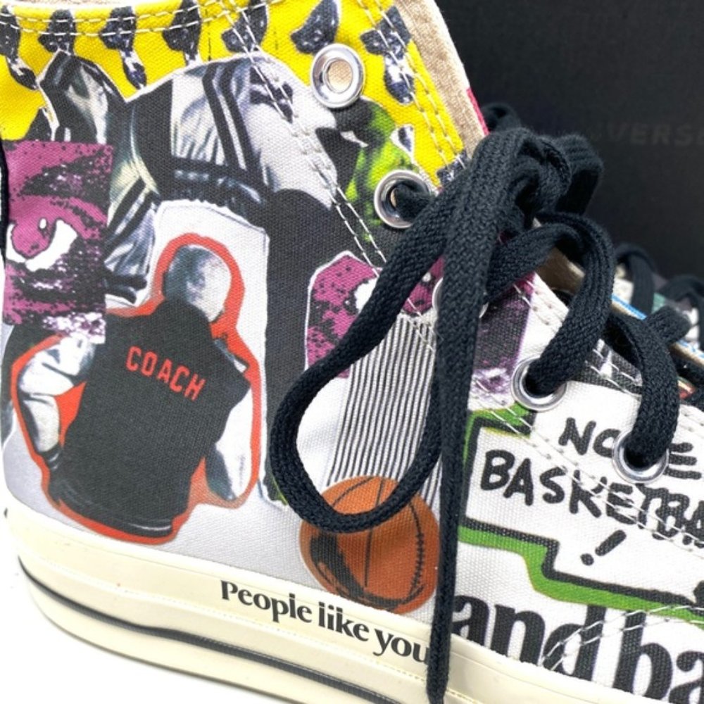 Converse Chuck 70 Shoes High Top Canvas Multicolor Women's Size Sneakers 170680C - Picture 10 of 11